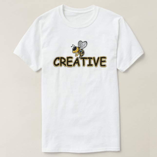 T-SHIRT SOYEZ CRÉATIF  (Design devant)
