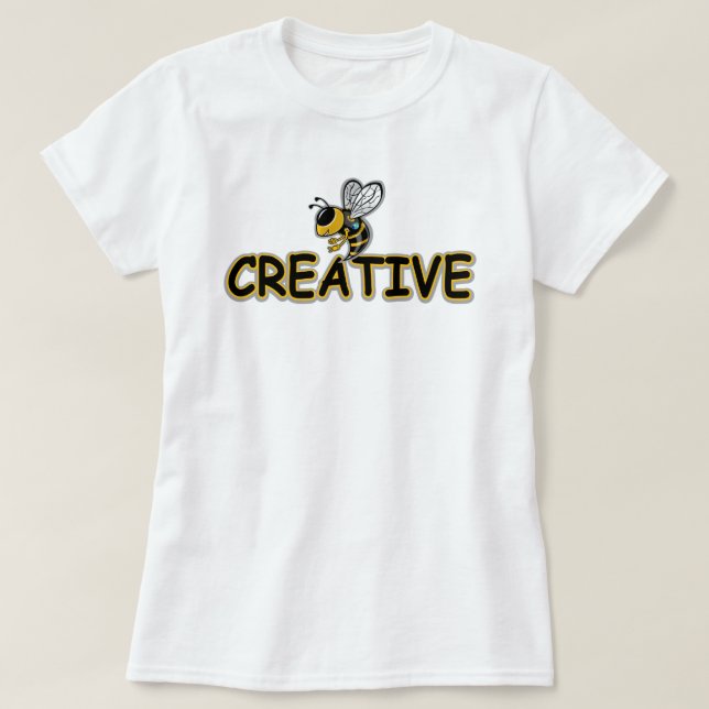 T-SHIRT SOYEZ CRÉATIF  (Design devant)