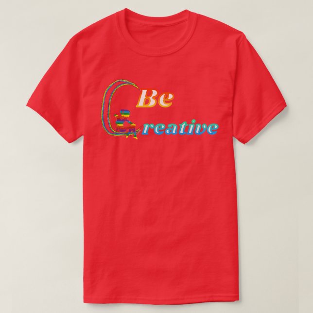 T-shirt Soyez créative Rainbow FairyT-Shirt (Design devant)