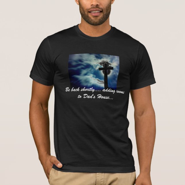 T-shirt "Soyez de retour sous peu… " (Devant)