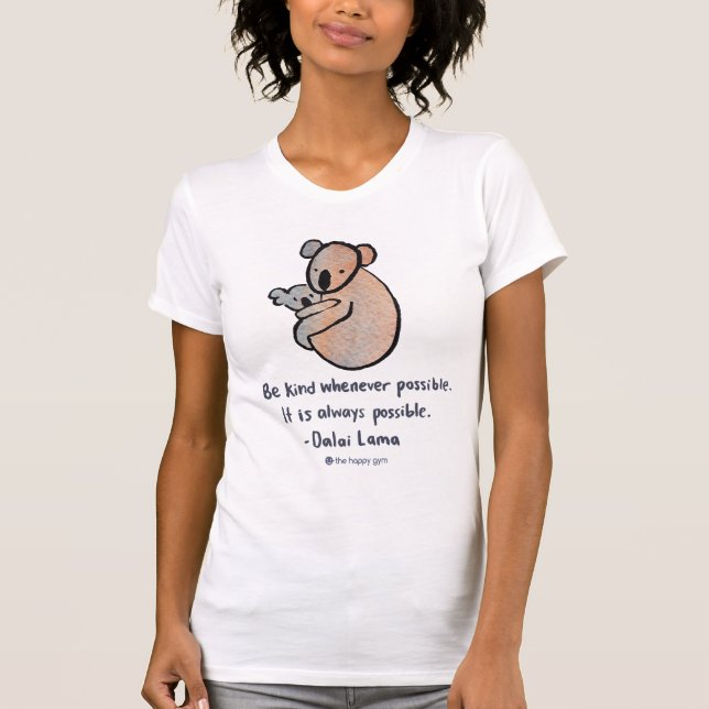T-shirt Soyez débardeur aimable de koala (Devant)