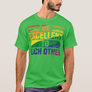 T-shirt Soyez Excellent Les Uns Des Autres Vintages Cool P