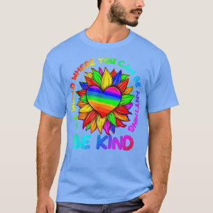 T-shirt Soyez Fleur De Soleil Dans Un Monde Où Vous Pouvez