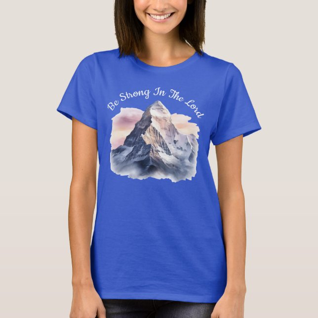 T-shirt Soyez Forts Dans Le Seigneur ! (Devant)