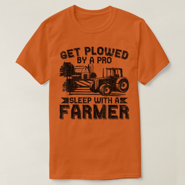 T-shirt Soyez Fouetté Par Pro Farmer Funny Farming Farm Tr (Design devant)