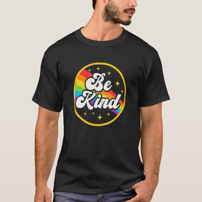 T-shirt Soyez Gay Rainbow Gay Lgbt Pride Ally Soutenez Amo (Devant)