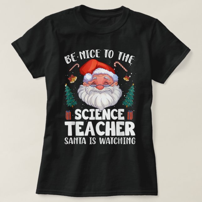 T-shirt Soyez Gentil Avec Le Professeur De Sciences Père N (Design devant)