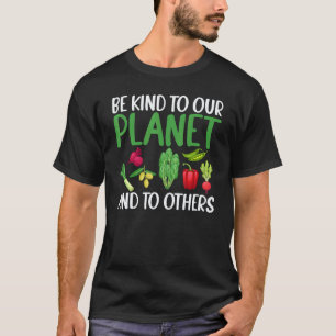 T-shirt Soyez Gentil Avec Notre Planète Gag Citation Pour