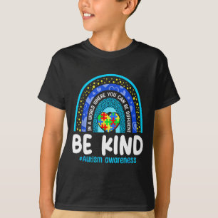 T-shirt Soyez gentil casse-tête de sensibilisation à l'aut