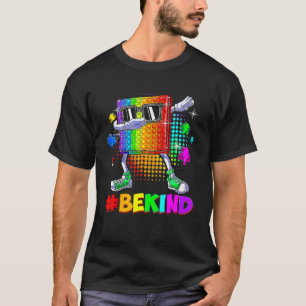 T-shirt Soyez Gentil Dabbing Pop Il Pièce de Puzzle de la