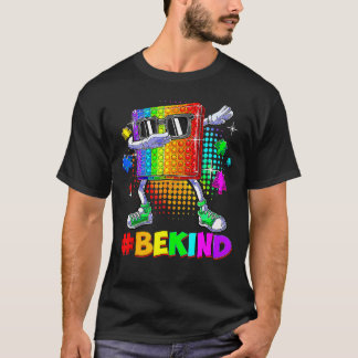 T-shirt Soyez Gentil Dabbing Pop Il Pièce De Puzzle Sensib