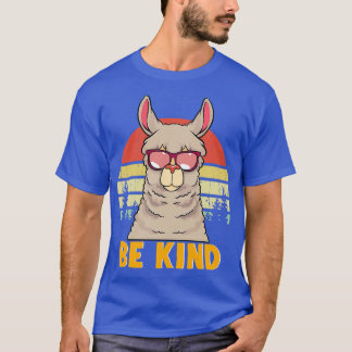 T-shirt Soyez gentil Llama Choisissez Kindness Anti-harcèl