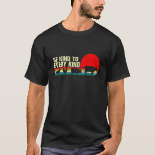 T-shirt Soyez Gentil Pour Chaque Espèce Végétalien Végéta