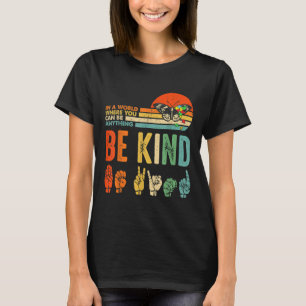 T-shirt Soyez gentil Sensibilisation sur l'autisme Asl Mam