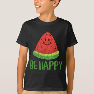 T-shirt Soyez Happy Funny Watermelon Summer Fruit Graphic