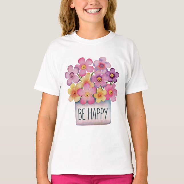T-shirt Soyez heureux (Devant)