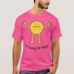 T-shirt Soyez Heureux Sourire Visage mignon Sourire Motiva