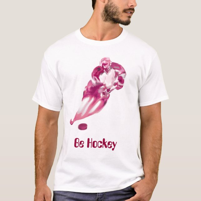T-shirt Soyez hockey, rouge (Devant)