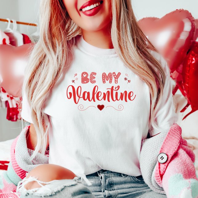 T-shirt Soyez la mienne Valentine (Créateur téléchargé)