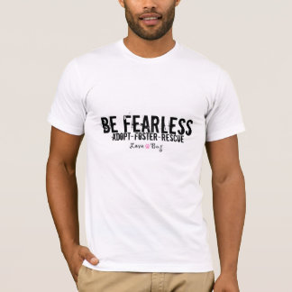 T-shirt Soyez la pièce en t courageuse 2 - rose