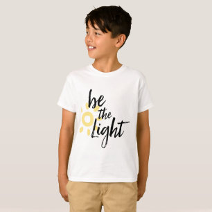 T-shirt Soyez la pièce en t légère