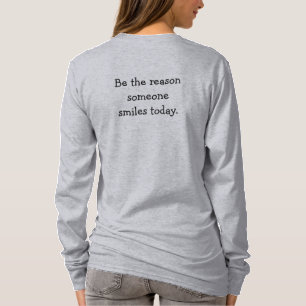 T-shirt Soyez la raison pour les femmes Hanes Nano Long Sl
