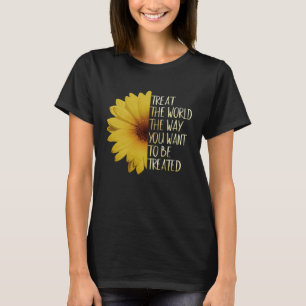 T-shirt Soyez Le Changement Sauvez Le Monde Protection Cli