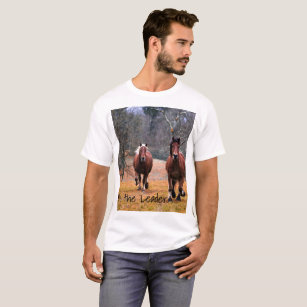 T-shirt Soyez le chef de course des chevaux