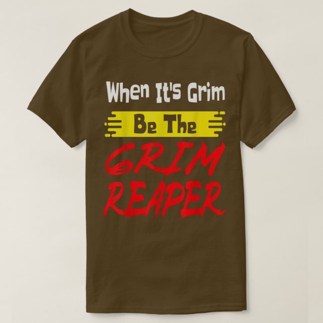 T-shirt Soyez Le Grim Reaper Playoffs Coach Pep Talk KC (Design devant)