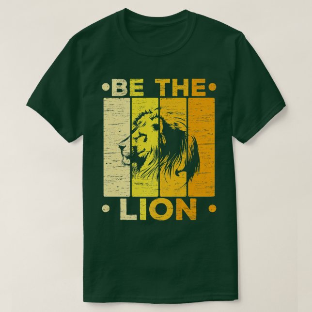 T-shirt Soyez Le Lion Whisperer Safari Animaux de la faune (Design devant)