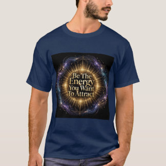 T-shirt Soyez l'énergie que vous voulez attirer Tee Motiva
