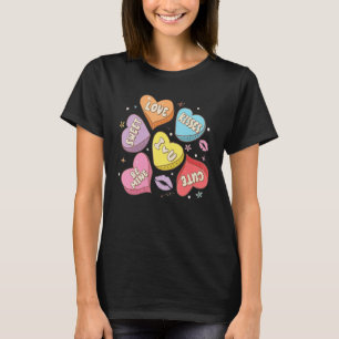 T-shirt Soyez les Coeurs de Conversation XOXO Valentines D