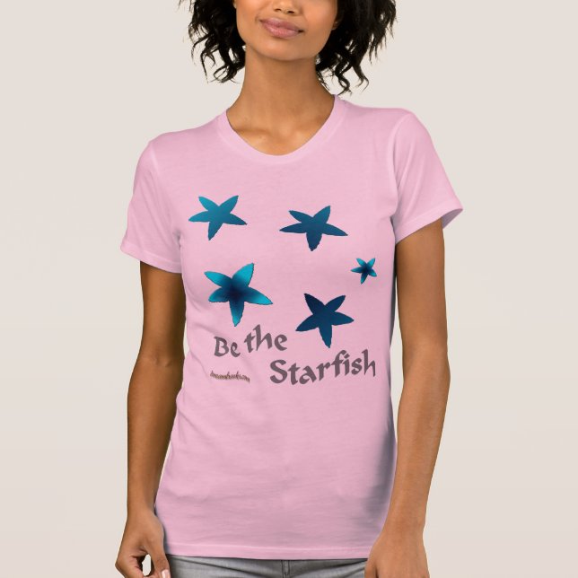 T-shirt Soyez les étoiles de mer (Devant)