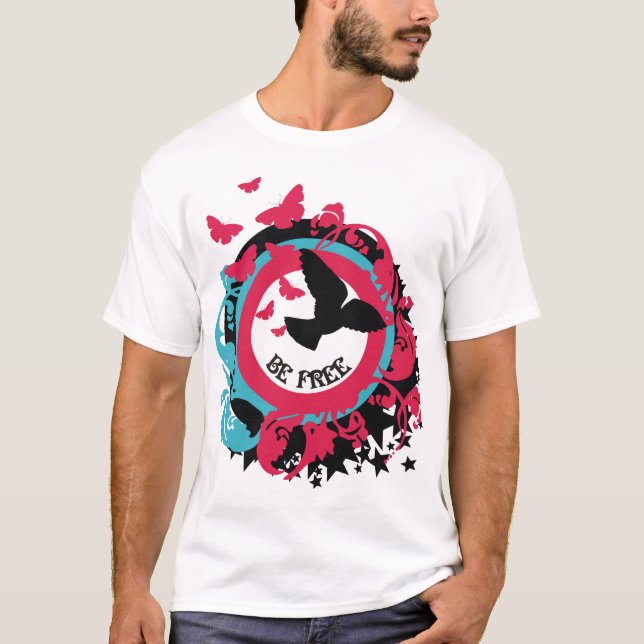 T-shirt Soyez libre (Devant)