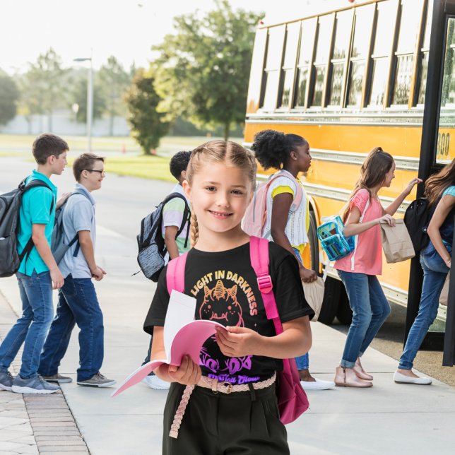 T-shirt Soyez Lumière Dans L'Obscurité Mignonne Monster (Créateur téléchargé)