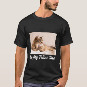 T-shirt Soyez ma tache féline