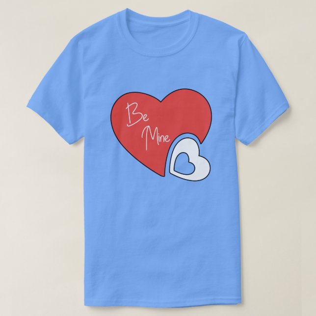 T-shirt Soyez mes cadeaux de la Saint-Valentin (Design devant)