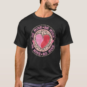 T-shirt Soyez mien Yin Yang Leopard Éclairage Bolt Joyeux