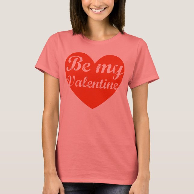 T-shirt Soyez mon amour de Saint Valentin (Devant)