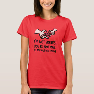 T-shirt Soyez mon anti-Valentine
