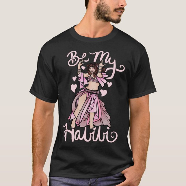 T-shirt Soyez mon Heureuse Sainte-Valentin Habibi (Devant)