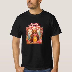 T-shirt Soyez Mon Ours De Miel Valentin