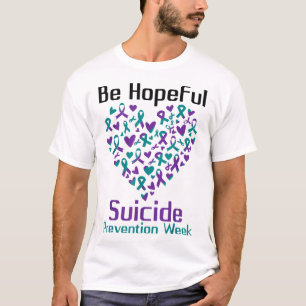T-shirt Soyez optimiste Semaine de sensibilisation à la pr