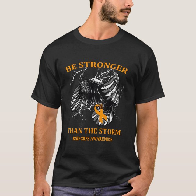 T-shirt Soyez Plus Forte Que La Tempête Crps Rsd (Devant)