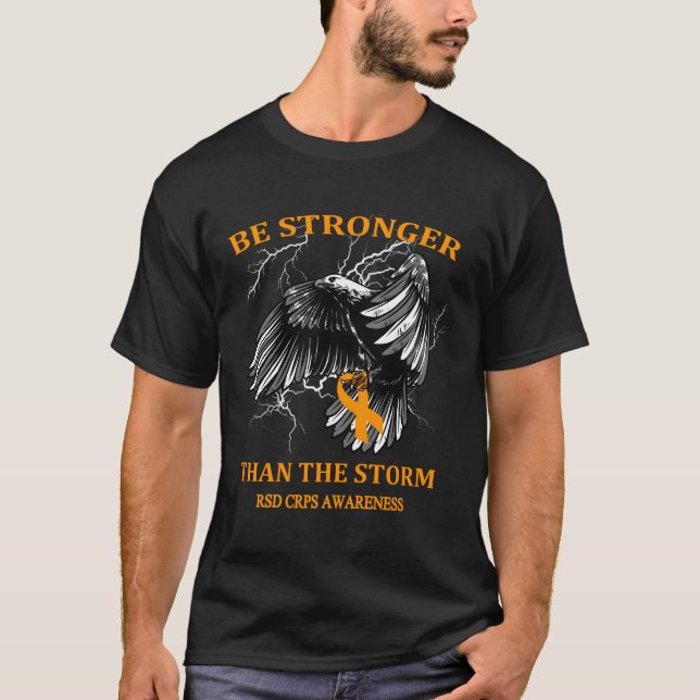T-shirt Soyez Plus Forte Que La Tempête Crps Rsd (Devant)