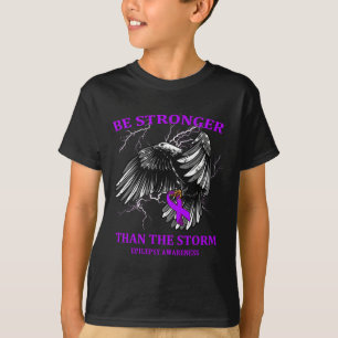 T-shirt Soyez Plus Forte Que L'Épilepsie De Tempête