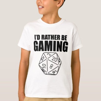 T-shirt Soyez plutôt le jeu (D20)