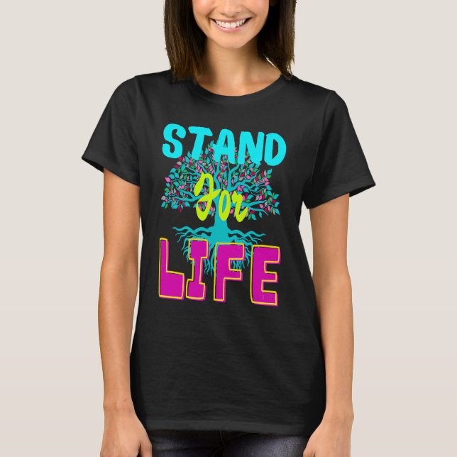 T-shirt SOYEZ POUR LES Femmes À VIE (Devant)