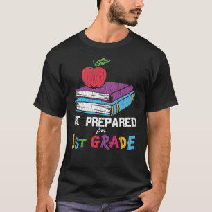 T-shirt Soyez Prêt pour le Cadeau pour Enfants de Rentrée 
