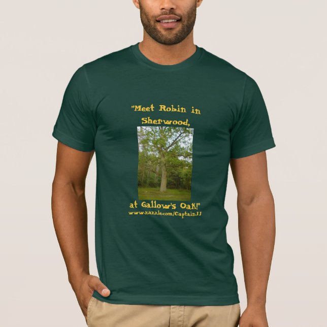 T-shirt Soyez prêt pour Robin Hood ! (Devant)